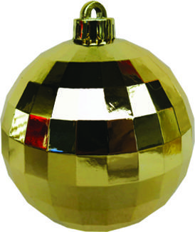 15cm Disc Ball - Gold