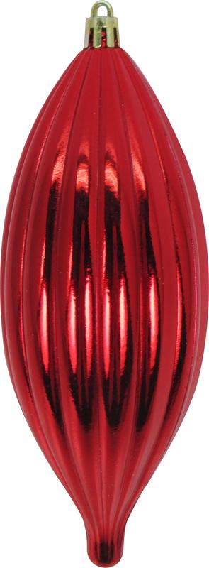 17cm Shiny Teardrop - Red