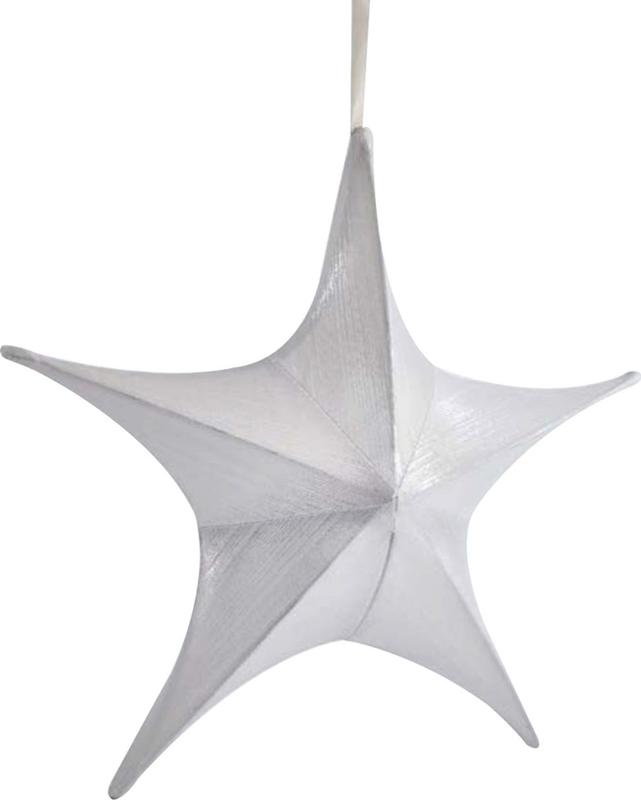 Collapsible Fabric Star, 75cm