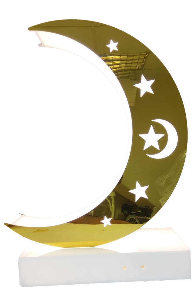 Illuminated Crescent, 1.2m