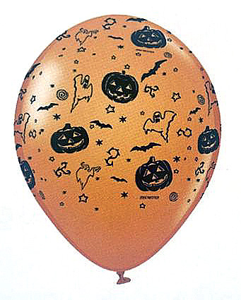 Halloween Balloons, 12"