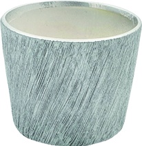 [RC012] 10cm x 9cm Scratch Pot - Silver
