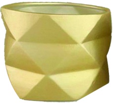 [RC020] 10.5cm x 10cm Pot - Gold