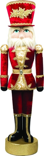 [LJ013] 1.5m Nutcracker - Gold/Red