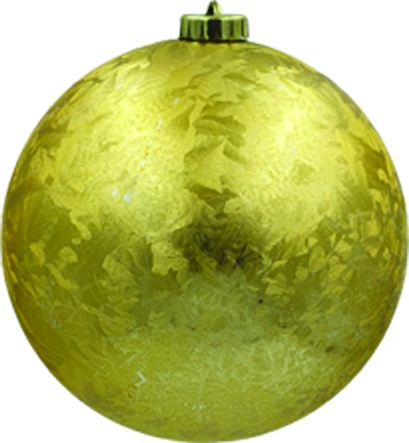 [LF154-GD] 20cm Crystal Ball - Gold