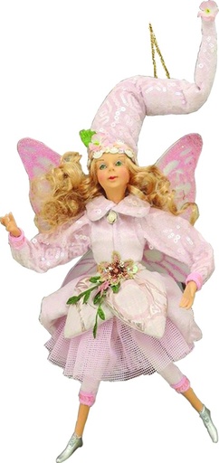 [TP068] 40cm Hanging Fairy - Pink
