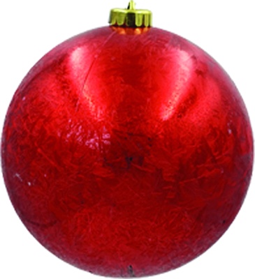 [LF117-R] 10cm Crystal Ball - Red