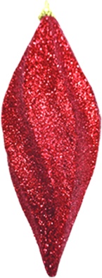[LF123] 16cm Tear Drop - Red