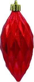 [LF157-R] 10cm Shiny Drop - Red