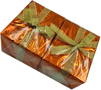 [FG058] 9.5cm Gift Box - Copper/Gold