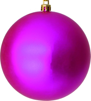 [CB030M-FU] 3cm Matte Ball - Fuchsia
