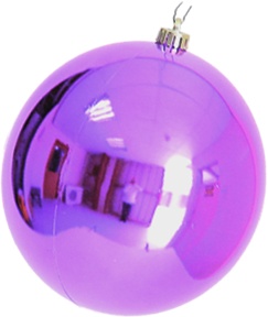 [CB200S-P] 20cm Shiny Ball - Pink