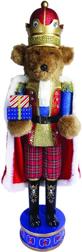 [RT159] 80cm Nutcracker Bear King