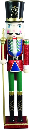 [RT200] 1.2m Nutcracker w/ Scepter - Multicolor