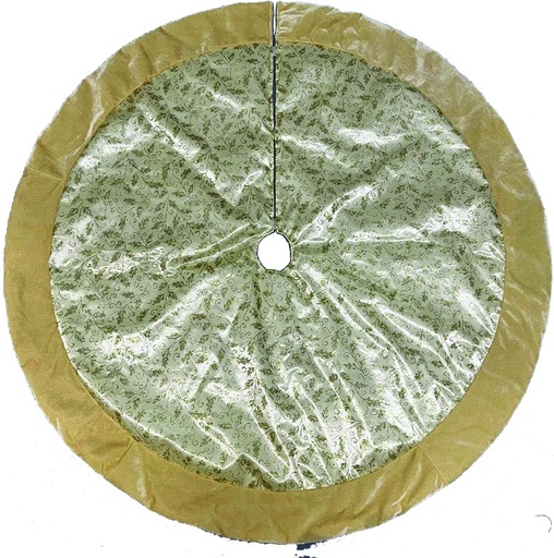 [SH204248-GD] 1.2m Stain Tree Skirt - Gold