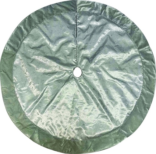 [SH204248-S] 1.2m Stain Tree Skirt - Silver