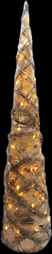 [OM044] 2.4m Illuminated Cone - Natural
