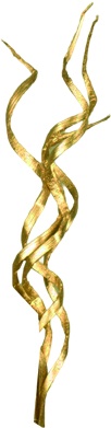 [GL202] Coco Lazer Curl - Metallic Gold
