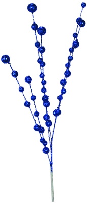 [LF029] 60cm Beads Pick - Blue