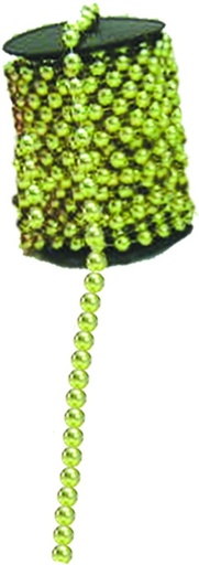 [LF046-GD] 10m x 1cm Shiny Bead Garland - Gold