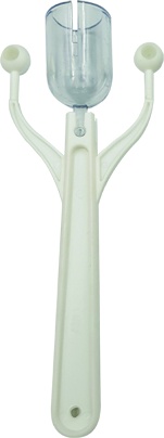 [Y20805-W] 18cm Plastic Party Clicker - White