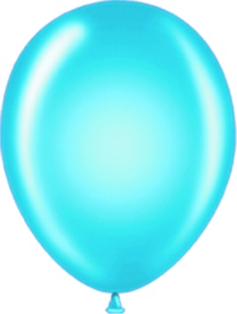 [BS-LB] 30cm Biodegradable, Helium-Quality, Plain Balloons - Standard Light Blue