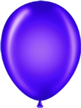 [BS-LV] 30cm Biodegradable, Helium-Quality, Plain Balloons - Standard Lavender