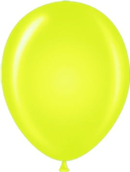[BS-Y] 30cm Biodegradable, Helium-Quality, Plain Balloons - Standard Yellow