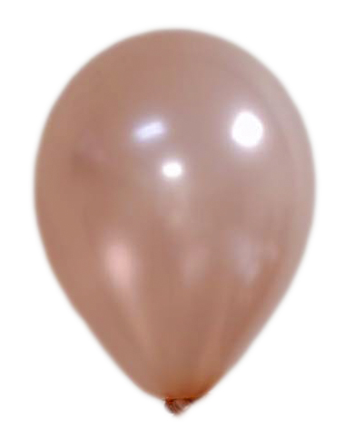 [BM-RG] 30cm Biodegradable, Helium-Quality, Plain Balloons - Rose Gold