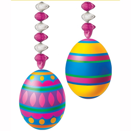 [40780] 76cm Easter Egg Danglers - Multicolour