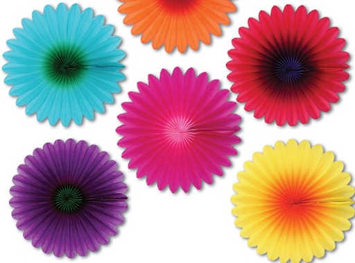 [50055] 15cm Mini Flower Fans