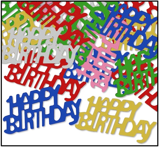 [50644] 14g Happy Birthday Fanci-Fetti