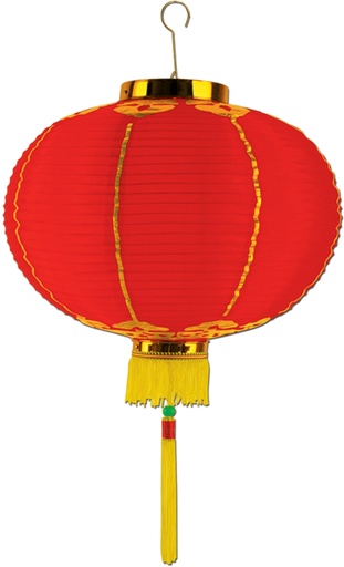 [50678-12] 30cm Good Luck Lantern w/ Tassel