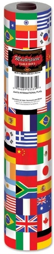 [54473] 30.5m x 1.02m International Flag Table Roll