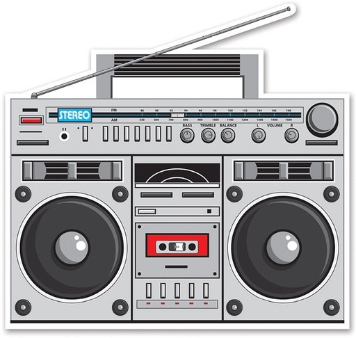[54667] 30cm x 35cm Cassette Player Cutouts