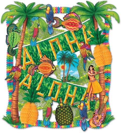 [55605] Luau Decorating Kit