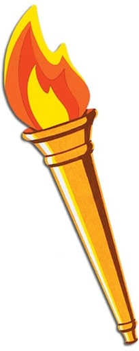 [55666] 60cm Torch 2-sided Cutouts