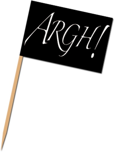 [60105] 6.5cm Pirate Flag Picks
