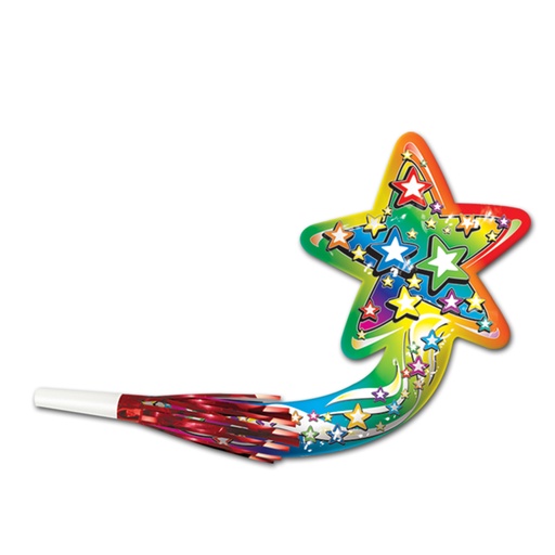 [60911-MC] Star Musical Blo-Loons, 33cm, 4/pkg