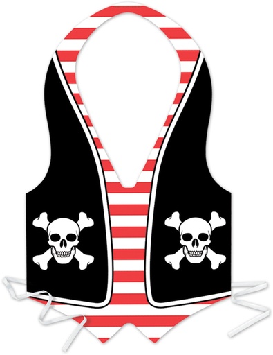 [66236] Plastic Pirate Vest