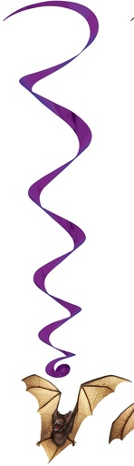 [00782] 1m Bat Whirls - Purple/Black/Brown