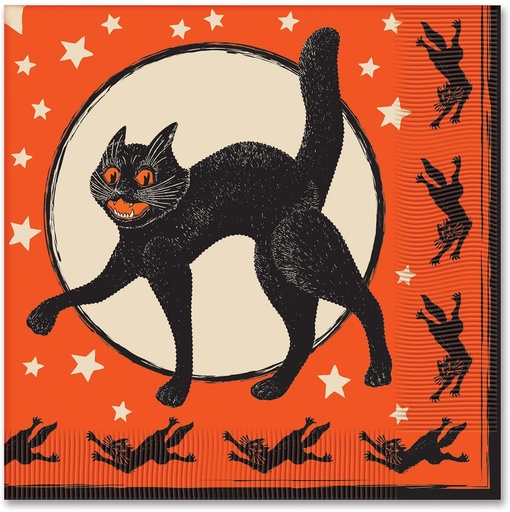 [08102] Halloween Luncheon Napkins