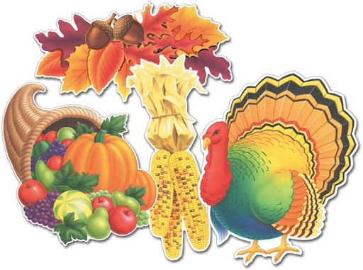 [99621] 35cm Thanksgiving Cutouts
