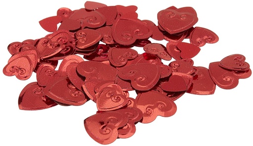 [CN116] Red Hearts Confetti