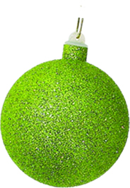 [CB060G-G] 6cm Glitter Ball - Green