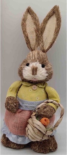 [EY139] 42cm Lady Easter Bunny