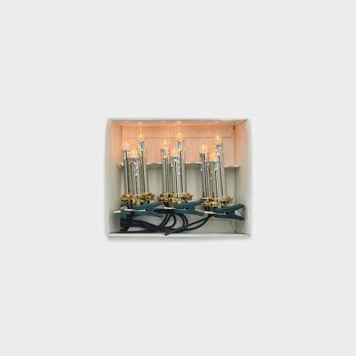 [FG133] 21-Bulb Candle Lights - Silver