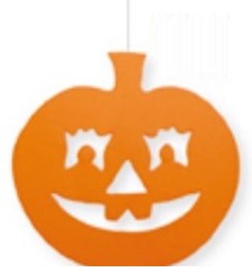 [FD78573P] 30cm Hanging Pumpkin
