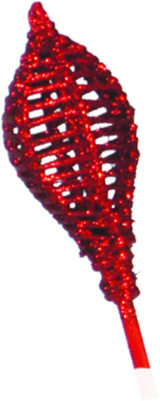 [GL067-50-R] 10cm Lata Lamp with 50cm Stem - Red