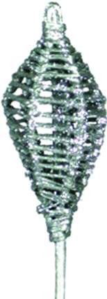 [GL067-50-S] 10cm Lata Lamp with 50cm Stem - Silver